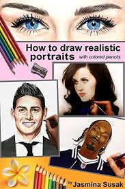 In the loomis book, there is a drawing with overall proportions of a face. How To Draw Realistic Portraits With Colored Pencils Colored Pencil Guides Step By Step Drawing Tutorials Draw People And Faces From Photographs By Jasmina Susak