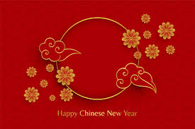 Happy Chinese New Year Red Background Vector Free Download
