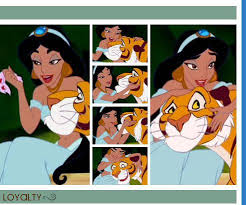 Jasmine And Rajah Disney Aladdin Aladdin Princess Jasmine Fairy Tales