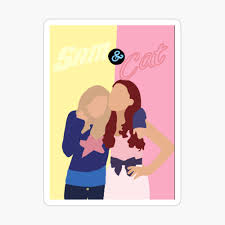Cat is portrayed by ariana grande. Sam And Cat Drawing Mask By Samquack Redbubble