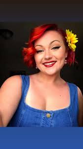 Loved this look 🥰 my hair has grown so much since then!! #pinup