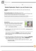 Gizmo Boyle Charles Law Student Lab Sheet Question And Answers Download To Score An A Gizmo Stuvia
