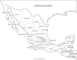 El país limita al norte con estados unidos, al sur con guatemala y belice, al oeste con el océano pacífico y al este con el golfo de los 32 estados de méxico con sus capitales son: 25 Hermoso Como Dibujar El Mapa De La Republica Mexicana