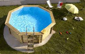 piscina fuori terra in legno ottagonale piscina fuori terra piscina piscine fuori terra