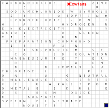 Our crossword puzzle maker allows you to add images, colors and fonts to create professional looking printable crossword puzzles. The Answers For 9e The Reactions Of Metals And Metal Compounds Ks3 Chemistry Ks3 Science Worksheets And Crossword Puzzles