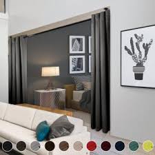 Maybe you would like to learn more about one of these? Rod Desyne Dark Grey Grommet Blackout Curtain 150 In W X 108 In L T08 150108 The Home Depot