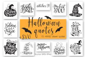 Download Halloween Quotes Cut Files Graphic By Evgeniiasart Creative Fabrica SVG Cut Files