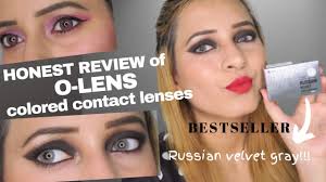HONEST REVIEW of Olens India color contact lens