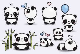Resultat De Recherche D Images Pour Panda Qui Dort Dessin Kawaii Clipart Kawaii Panda Kawaii Doodles