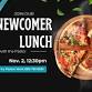 Newcomer Lunch, Pizza With the Pastor Nov. 2nd RSVP event image