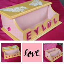 Kutu Kalemlik Masaustu Kalemlik Kutular Painting