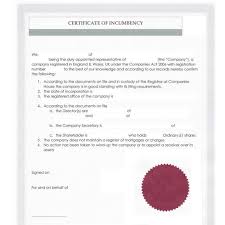Difference between certificate of good standing and certificate of incumbency : Order Your Certificate Of Incumbency