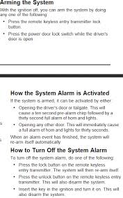 Read on to find out more. Alarm Issue Goes Off When I Open The Driver Door Chevy Hhr Network