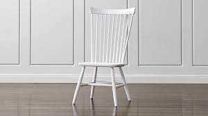 Marlow Ii White Wood Dining Chair Dining Chairs Wood Dining Chairs Accent Chairs For Sale