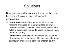 One way to assist with communication that is more clear and authentic is through ownership language, or language that identifies the source of the information that is being sharing. Chapter Four An Early Communication Theory General Semantics The Map Is Not The Territory Ppt Download