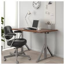Idasen Desk Sit Stand Brown Dark Gray Ikea Schreibtisch Schwarz Schreibtisch Braun Black Desk