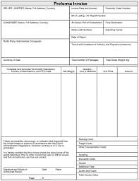 The Mesmerizing Export Proforma Invoice Format Invoice Format In Excel For Within Free Proforma In Invoice Format In Excel Invoice Template Word Invoice Format