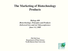 Biotechnological approaches in pest management programmes. Ppt The Marketing Of Biotechnology Products Powerpoint Presentation Free Download Id 989891