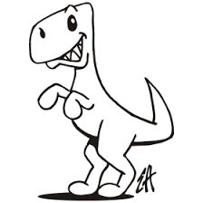 Take a deep breath and relax with these free mandala coloring pages just for the adults. T Rex The King Dinosaur One Color Drawings And