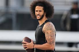 The san francisco 49ers' star sub's arms and back are covered with tattoos, not an unusual look among athletes. Colin Kaepernick Scores Board Member Columnist Gigs At Medium