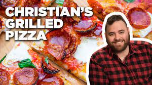Christian Petroni S Tenderoni Grilled Pizza Food Network Food Network Recipes Grilled Pizza Food