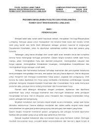 983/menkes/sk/iii/1992 tentang organisasi rumah sakit, tugas pengelola disebutkan diatas. Pedoman Pengorganisasian Ipsrs