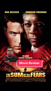 #greenscreen #cmmoviereview #TheSumofAllFears #BenAffleck #MorganFreeman  #LievSchreiber #JamesCromwell #AlanBates #PhilipBakerHall #RonRifkin  #BruceMcGill #spy #thriller #jackryan #tomclancy #usa ...