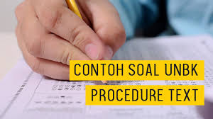 Contoh soal caption text dan jawabannya mode pemasaran. Prediksi Soal Unbk Ujian Nasional Procedure Text