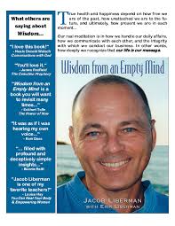Jacob Liberman : Wisdom from an Empty Mind ( recommended by Eckhart Tolle )  1882898109, 9781882898107