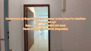 Royal regent, also known as sri putramas 3, is an exclusive upmarket condominium located along jalan royal regent's strategic location at the jalan duta roundabout, about 3km from the kuala. Property For Sale Rent Condominium Royal Regent Sri Putramas 3 Mont Kiara Rm883k Rm2700 Youtube
