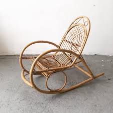 Prices for a woodard patio furniture vintage start at $550 and top out at $8,900 with the average selling for $1,695. Vintage Rattan And Bamboo Childrens Rocking Chair 1970s For Sale At Pamono