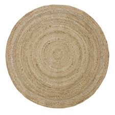 Ou 4 x 39,98 € cb sans frais. Runder Teppich Aus Geflochtener Jute Beige D150cm Braga Maisons Du Monde