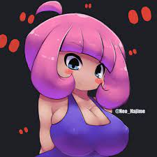 big breasts candies n' curses cute female female only looking at  viewer molli pop neo hajime nipple bulge one-piece swimsuit pink hair  public shortstack smile solo swimsuit 