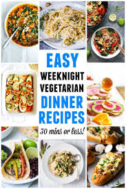 The Ultimate List Of Weeknight Vegetarian Dinner Recipes Rhubarbarians Easy Vegetarian Dinner Vegetarian Recipes Dinner Vegetarian Recipes Easy Dinner
