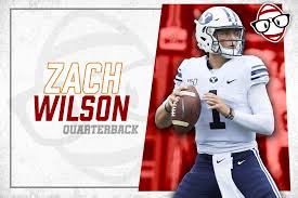Byu football quarterback zach wilson is off to a hot start but can he mount a legit challenge to trevor lawrence byu's zach wilson facing obstacles familiar and unprecedented in heisman trophy race. 2021 Rookie Profile Zach Wilson Quarterback Dynasty Nerds