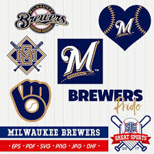 Milwaukee Brewers Svg Milwaukee Beisball Clipart Milwaukee Brewers Dxf Baseball Clipart Milwaukee Clipart Clipart Svg Milwaukee Brewers Brewers Milwaukee