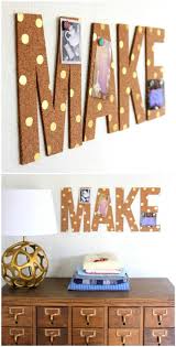 I think this crossword effect is just so cute and clever; Decorating With Letters And Words 37 Striking Tutorials Show You How To Make Your Own Diy Crafts