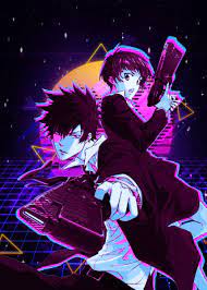 Psycho Pass Anime Manga Poster Print Metal Posters Displate Psycho Pass Anime Anime Wallpaper