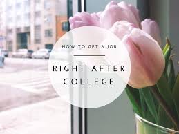 How I Got A Job Within A Month Of Graduation College Job Graduate Jobs Business Management Degree