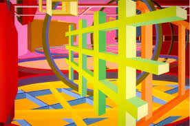 Al Held October 12 1928 July 27 2005 Was An American Abstract Expressionist Painter He Was Particularly W Elements Of Art Color Perspective Art Elements Of Art