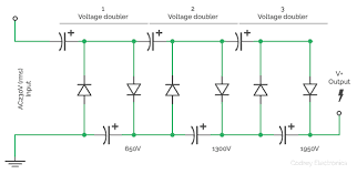 Electricians and engineers draw circuit below is the actual circuit made from the circuit diagram above. Dc Voltage Booster Multiplier Codrey Electronics