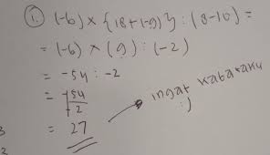 1 Hasil Dari 6 X 18 9 8 10 Adalah A 27b 3c 3uosil Dari A13 A2a1aod 27 Brainly Co Id
