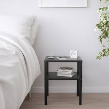 Nightstands & bedside tables : Knarrevik Nightstand Black 14 5 8x11 Ikea