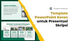 Contoh ppt sidang meja hijau (ujian skripsi). Template Powerpoint Keren Untuk Presentasi Skripsi Template Presentasi Powerpoint Ppt Keren