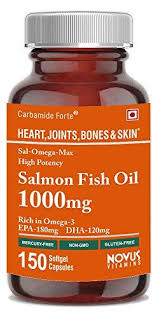 Carbamide Forte Salmon Fish Oil 1000mg Capsule With 300mgomega 3 150 Capsules Carbamide Forte In 2020 Salmon Fish Oil Fish Oil Fish Oil Capsules