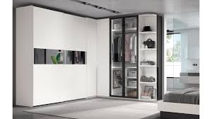 Un monde de possibilités de rangement s'offre à vous ! Armoire Porte Coulissante Dressing Angle Glicerio So Nuit