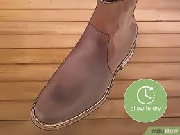 Dyeing your old leather shoes can make them new again. How To Dye Leather Boots 9 Steps With Pictures Wikihow