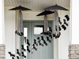 Halloween hanging decorations for your front porch diy railroad. Kara S Party Ideas Diy Front Porch Flying Bat Door Decor Kara S Party Ideas