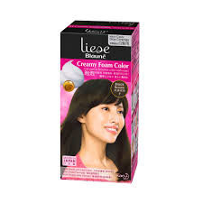 *results will vary depending on the shade and lightness of hair before coloring, the hair's condition, room temparature and how long the mixture is left on. Liese Blaune Creamy Foam Color Black Brown For Gray Hair Shopee Philippines