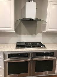 Stainless steel 4 x 12 metal peel & stick field tile kit. Stainless Steel Backsplash With Subway Tile